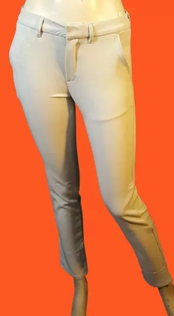 💕 Reiko  Taille 36 💕 Superbe pantalon gris bleu  clair femme