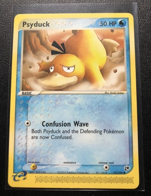 Psyduck 73/100 EX Sandstorm Non Holo Pokemon Card NM