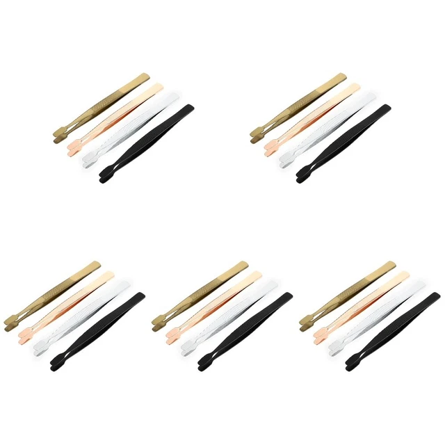 20 piezas Herramienta de colección de sellos Pinzas de coleccionista