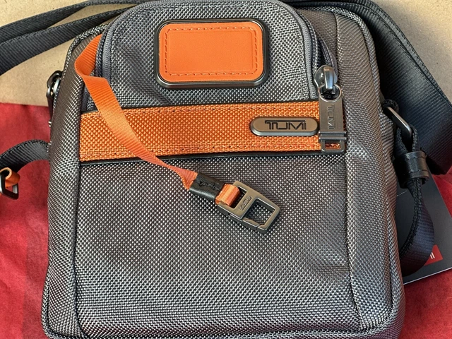 TUMI Alpha Ballistic Nylon Small Crossbody Bag EDC Grey Authentic ‼️ 7