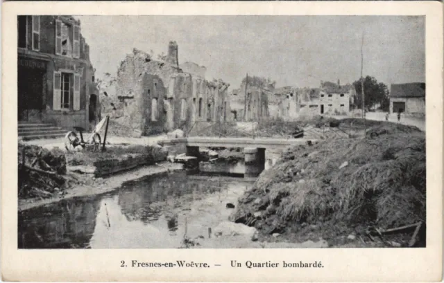 CPA FRESNES-en-WOEVRE A Bombarded Neighborhood (152673)