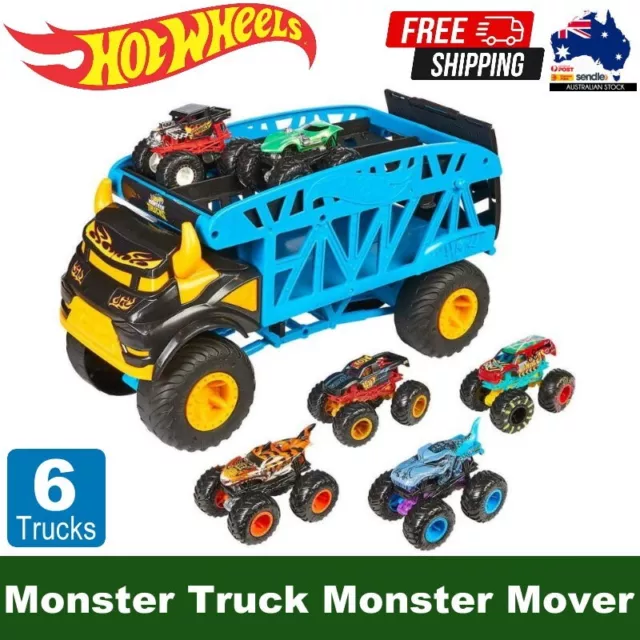 Hot Wheels Monster Truck Monster Mover Bundle