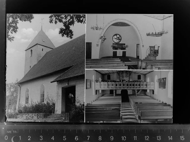 30030100 - 4000 Duesseldorf 2 Stueck Kirche Duesseldorf Stadtkreis GLASNEGATIV