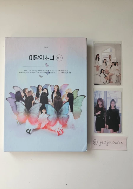 LOONA XX BUTTERFLY Album Limited A Version + Photocard (Up