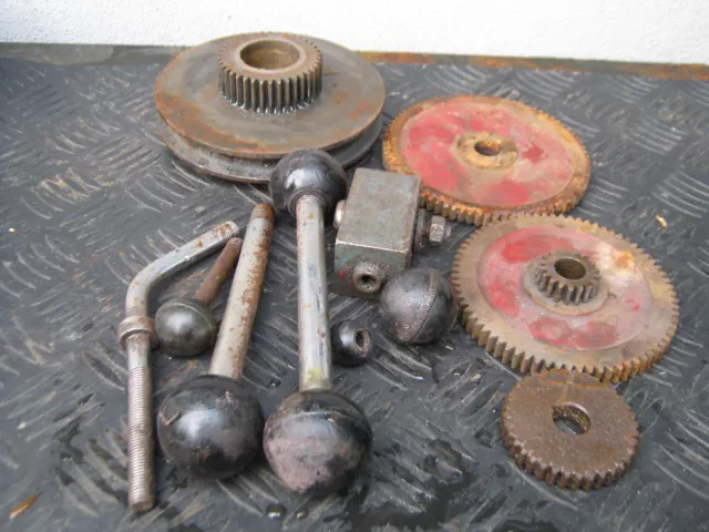 Denford Viceroy metal lathe parts job lot