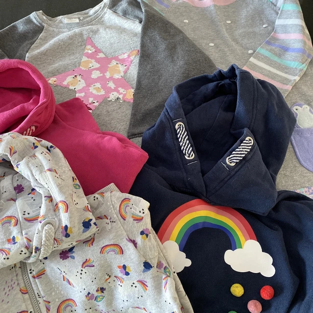Girls Clothes Bundle 4-5 Years, Sweatshirts, Hoodies, Jumper Dress NEXT / TU
