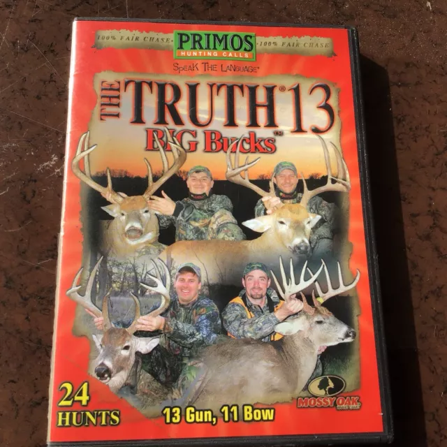 PRIMOS THE TRUTH BIG BULLS 13 DVD 24 HUNTS 43131 Mossy Oak Hunting