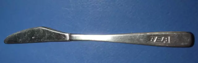 BEA British European Airways Airlines stainless steel butter knife 167mm, 26 gr.
