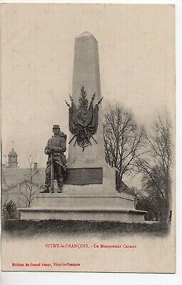 Vitry le Francois-marne-CPA 51 - the soldier of the monument Carnot 7