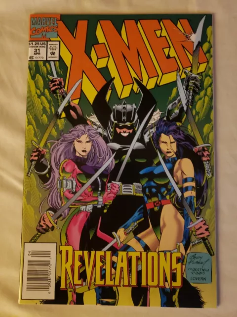 X-Men #31 - Marvel Apr 1994 revelations - High Grade(NM)