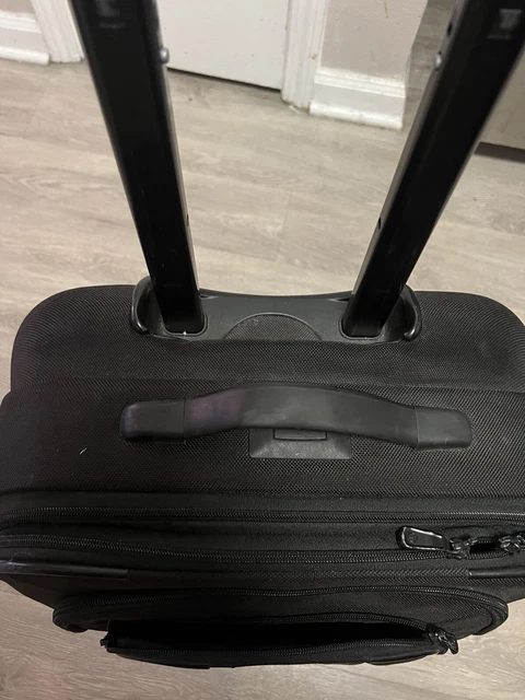 TUMI T TECH EXPANDABLE SUITCASE 2 Wheel BLACK UPRIGHT 57621D 21" FREE SHIP 3