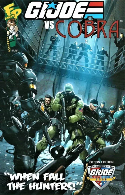 GI JOE 2008 JOECON Convention Exclusive When Fall the Hunters Comic Book MINT