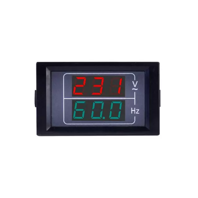 Voltage Frequency Meter Dual Display AC Voltmeter Frequency Meter