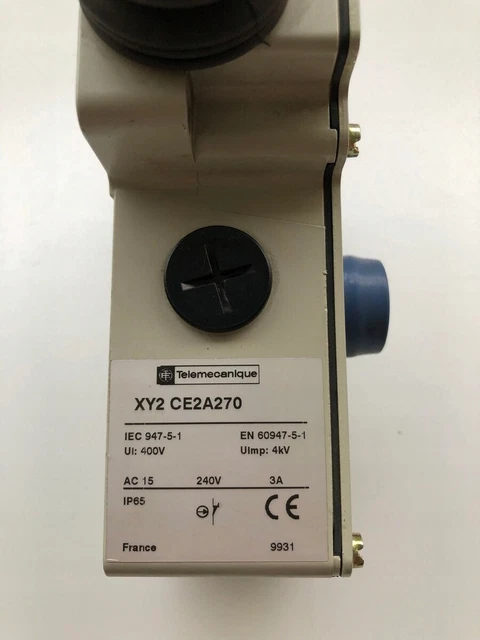 Emergency Switch Telemacanuque XY2 CE2A270 / #Z D1KR 9380