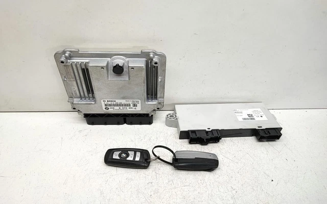 BMW 5 F10 F11 2012 Motore Diesel ECU Kit E Set Bloccaggio 8574094 LGV55967