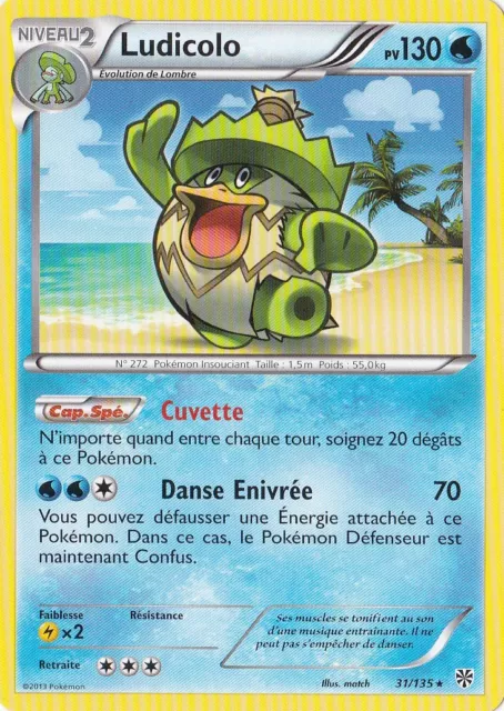 Ludicolo - N&B: Plasma Storm-31/135 - French Pokemon Card