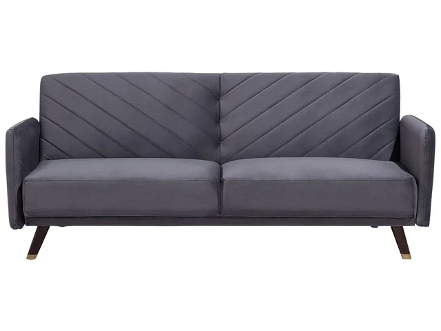 Canapé convertible avec cofe de rangement Cirrus bleu