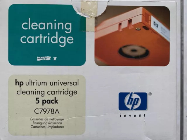 HP ultrium universal cleaning cartridge