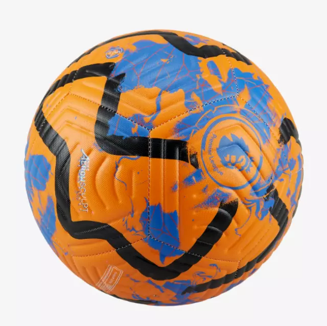 Nike Premier League Academy Football Black Orange Size 5 Sportswear Ball