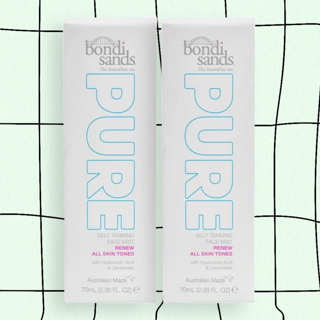 2 x Bondi Sands Pure Self Tanning Face Mist 70ml