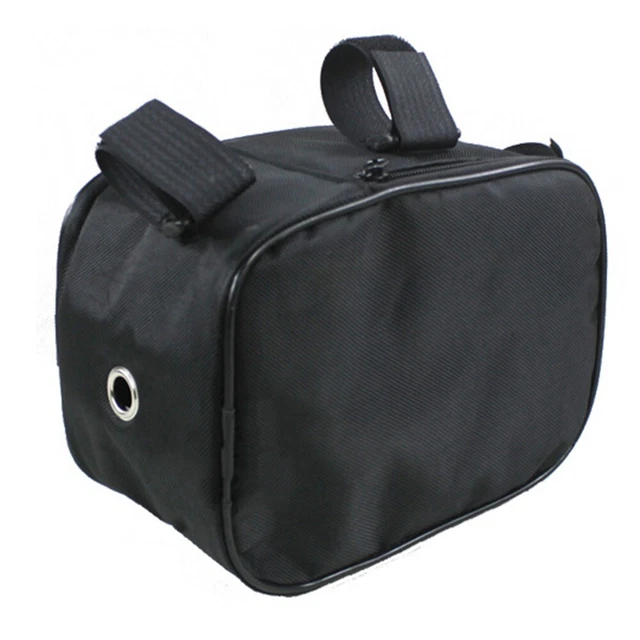 BLACK NYLON ELECTRIC Bike Controller Bag Triangular Design for Storage