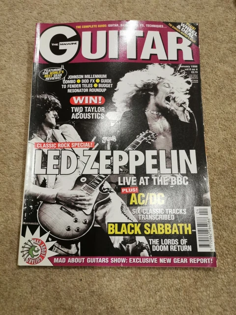 THE GUITAR MAGAZINE Vol 8 No 4 January 1998 Led Zeppelin Jimmy Page ...