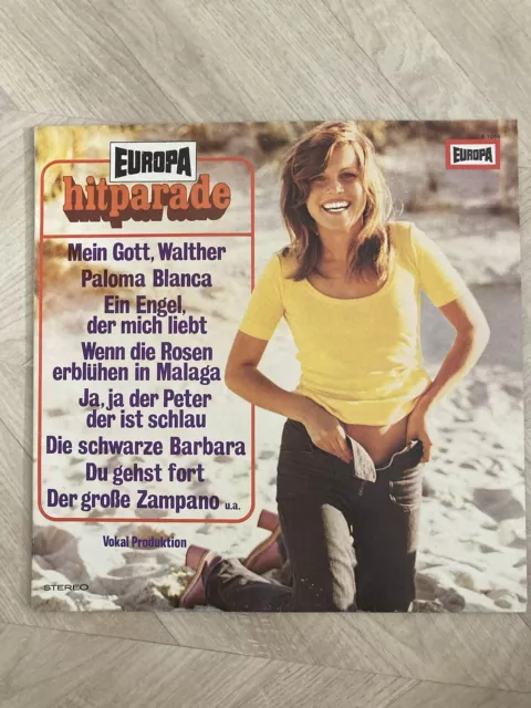 Vinyl Schallplatte Europa Hitparade No 15