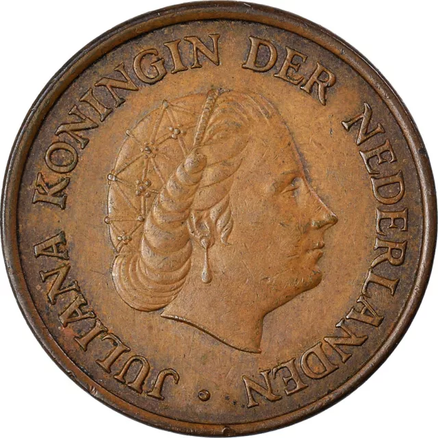 [#373552] Münze, Netherlands Antilles, Juliana, 5 Cents, 1963, SS, Kupfer-Nickel