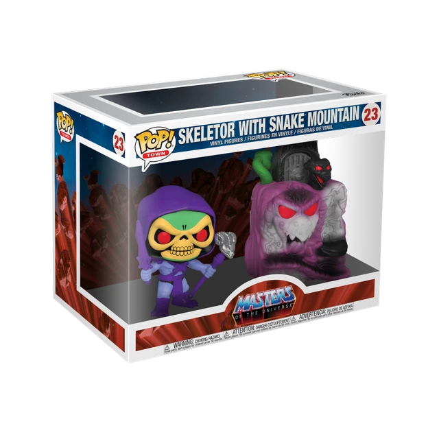 Masters of the Universe - Skeletor Art Series Funko Shop Exclusive Pop! Vinyl Figure with Pop! Stacks main image 0