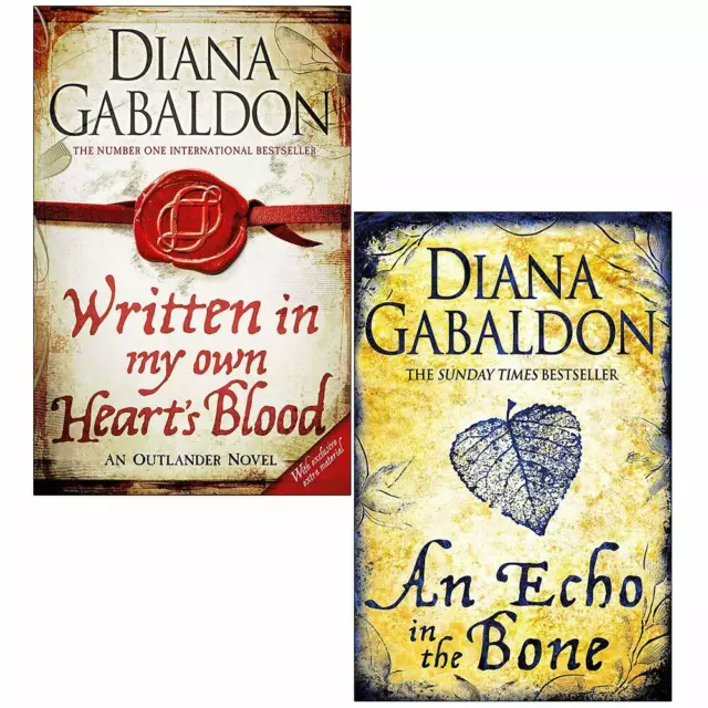 Outlander Serie 2 Bücher Set von Diana Gabaldon - junger Erwachsener - Taschenbuch