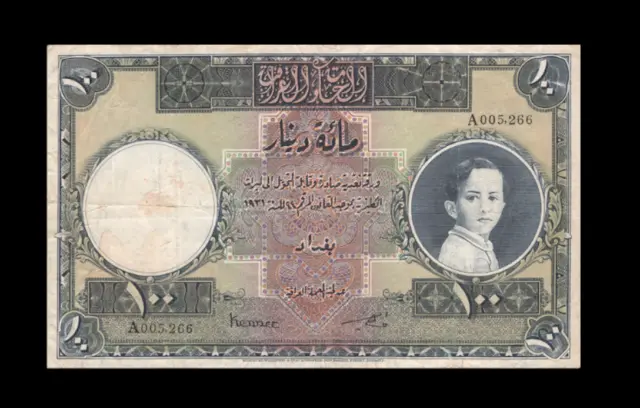 *Reproduction* Iraq 100 Dinars 1942 Middle East Banknote Rare Antique scarce