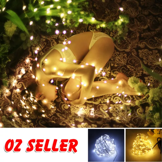 20-100 Battery Powered String Fairy Lights Waterproof LED Copper Wire Xmas Party 3