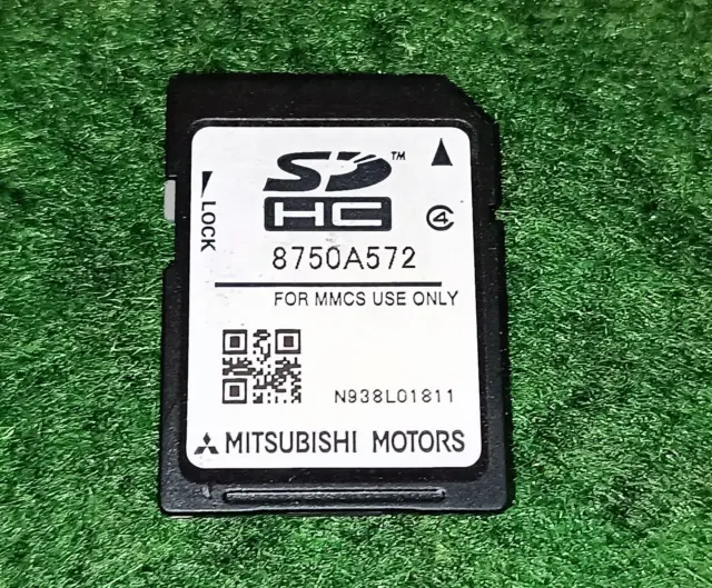 Mitsubishi Navigation Navi SD Karte Card 16GB MMCS 8750A572