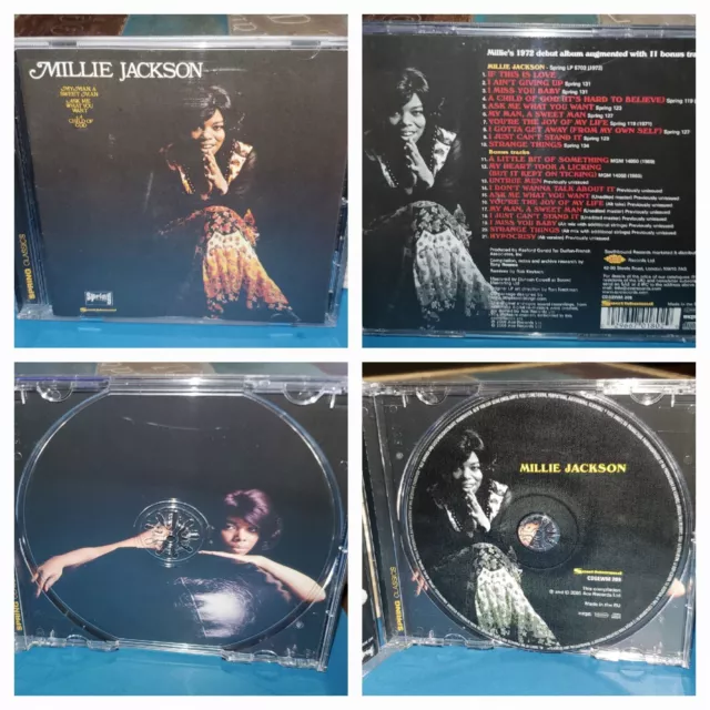 Millie Jackson Cd +11 S-T Expanded Remaster Ask Me What You Want My Man A Sweet