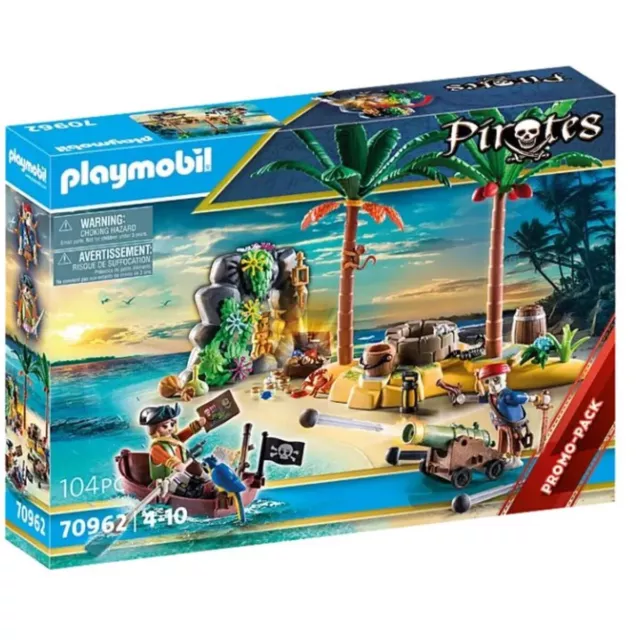 PLAYMOBIL® 70962 Pirates - Piratenschatzinsel mit Skelett