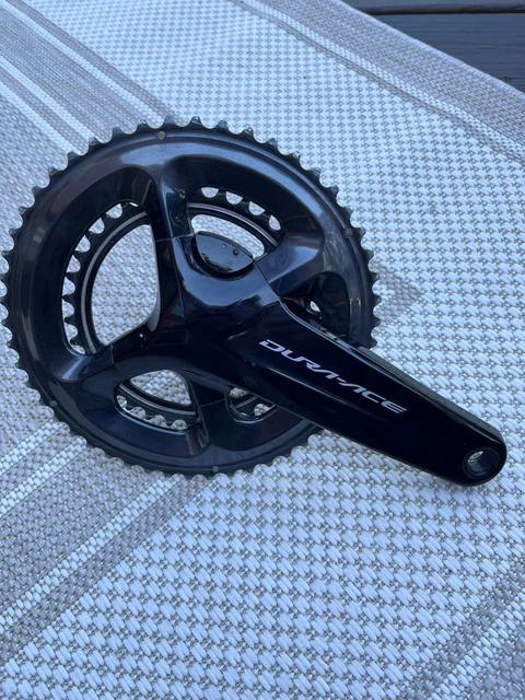 Guarniture Shimano Dura Ace 7700 - Plateau 50/38, Manivelles 170mm, Occasion Pour Vélo De Course