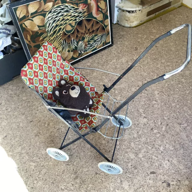 French Vintage Dolls Pushchair Pram