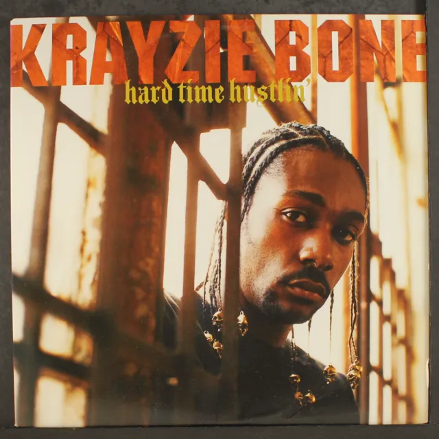 KRAYZIE BONE: hard time hustlin' (3 mixes / same) LOUD 12" Single 33 RPM
