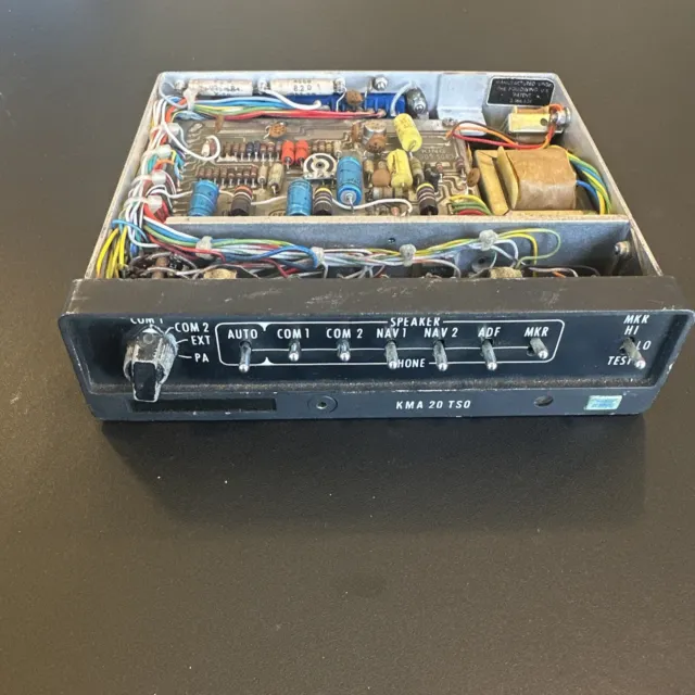 Bendix/King KMA-20 Audio Panel and Marker Beacon Receiver