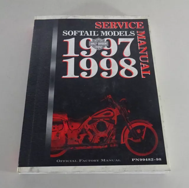 Workshop manual Harley Davidson Softail Models 1997 - 1998 from 08/1997