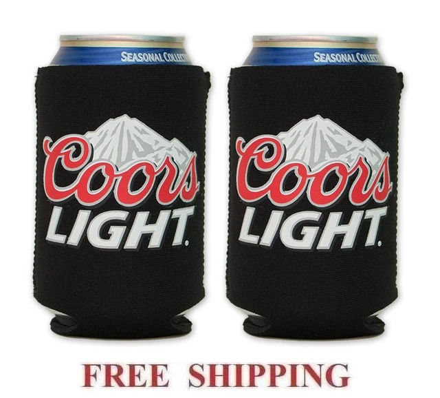 COORS LIGHT MOUNTAINS 2 Beer Can Holders Cooler Coozie Coolie Koozie