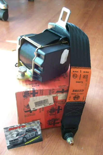 CINTURA DI SICUREZZA 156018314 ALFA ROMEO 156 POSTERIORE DX e SX NUOVA ORIGINALE