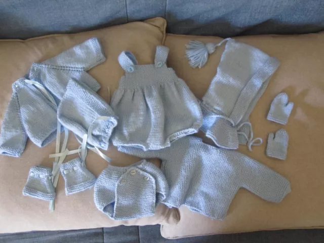 TROUSSEAU LAYETTE POUR MICHEL POUPEE MODES ET TRAVAUX - PETITCOLLIN - Années 50 TROUSSEAU LAYETTE POUR MICHEL POUPEE MODES ET TRAVAUX - PETITCOLLIN - Années 50