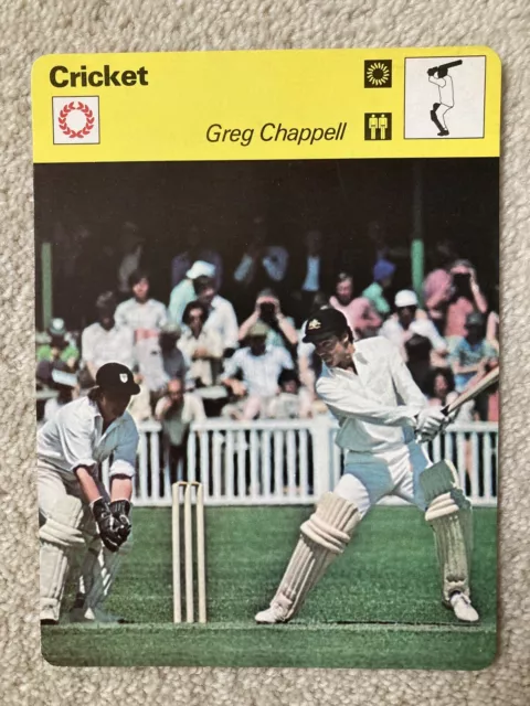 1977 Editions Rencontre S.A. Lausanne, Greg Chappell