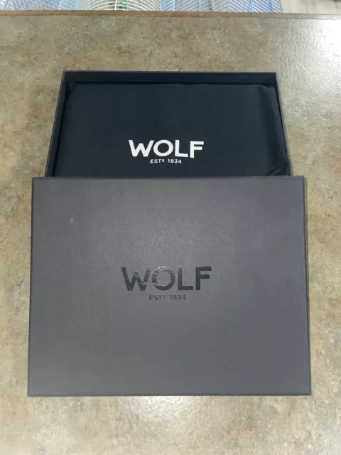 Wolf - Maria Large Zip Jewelry Case