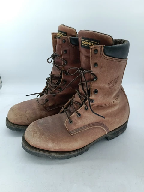 RED WING SHOES GORE TEX BOOTS 1229 SIZE 9 E2 Work Boots Classic s1 £64. ...