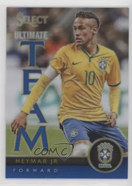 2015-16 Panini Select Ultimate Team Blue Prizm /299 Neymar Jr #17