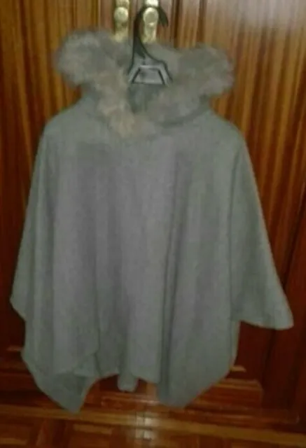 Abrigo Capa con capucha Invierno Chaqueta