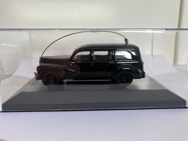 Miniature NOREV 1/43 Peugeot 203 Break Postes PTT Vert - Année 1950, En Métal - Occasion Collection