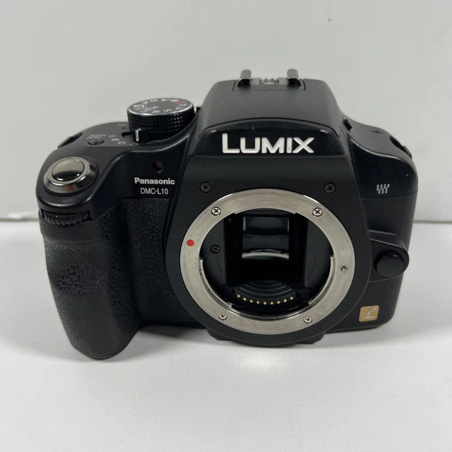Panasonic DMC-L10 10.1MP Digital SLR Camera Body Only Untested Nice